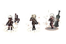 Image for Nier: Automata characters go pixel art for Final Fantasy Brave Exvius crossover