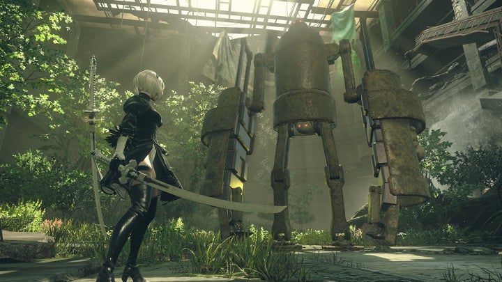 Image for Nier: Automata player stumbles on secret room, sending community into a spin