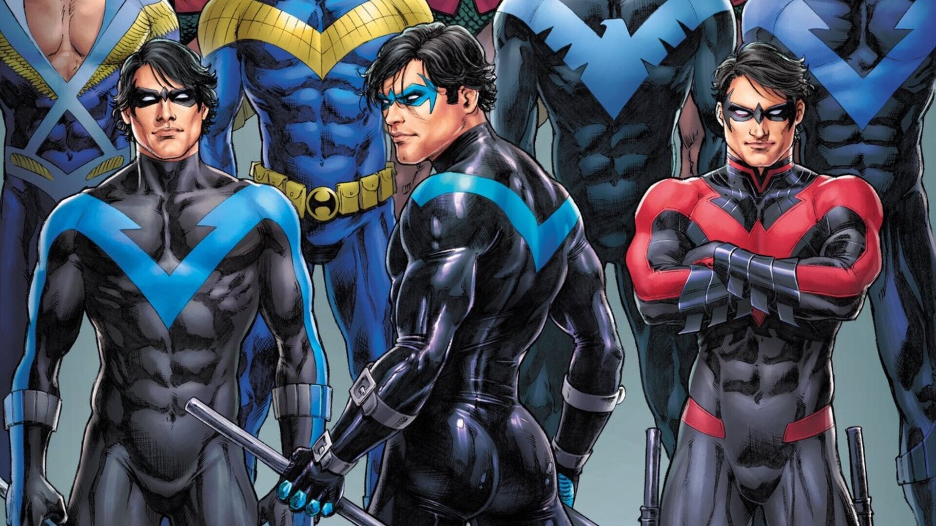 Trouble with the curve: The evolution of Nightwing's prodigious posterior |  Popverse