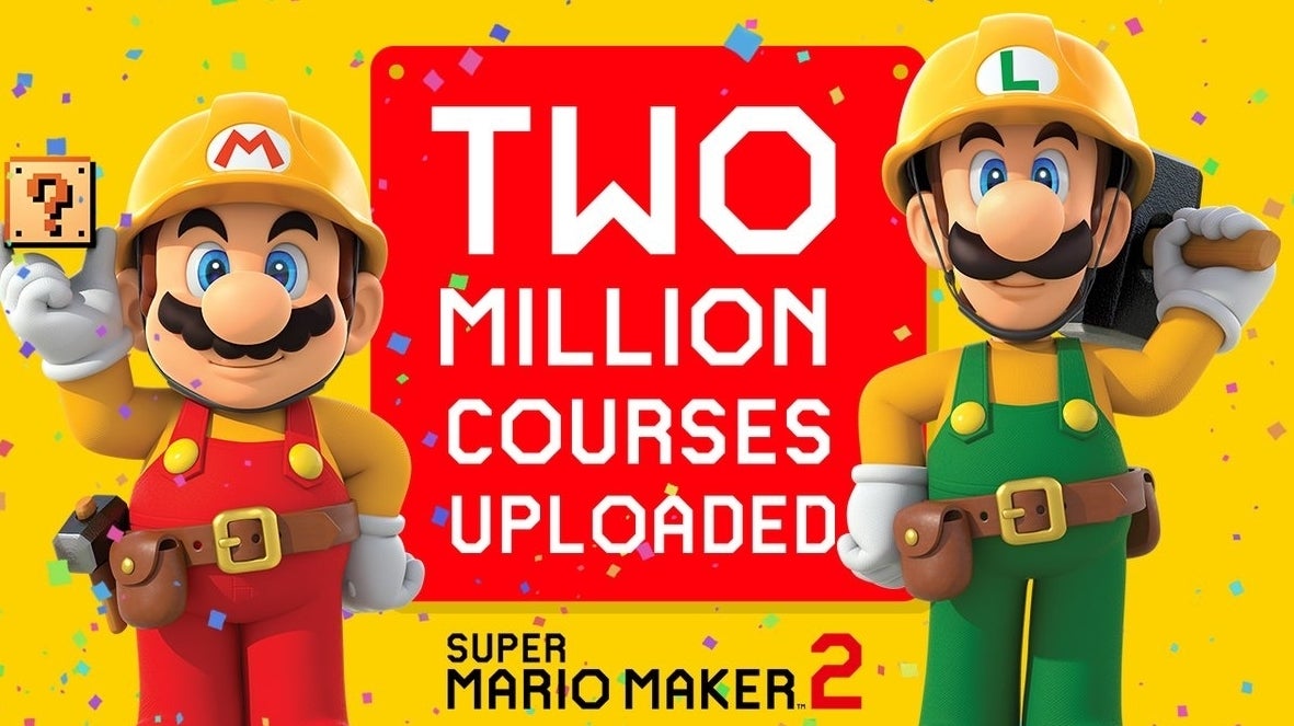 Imagen para Ya se han creado dos millones de niveles en Super Mario Maker 2