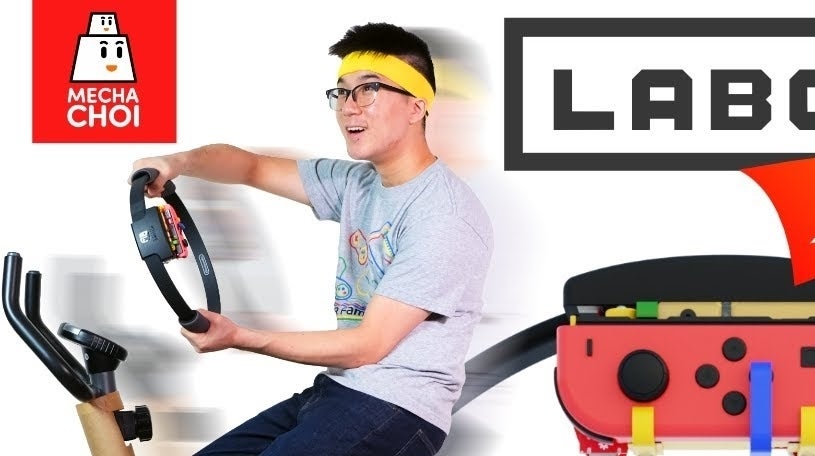 Image for Nintendo fan creates Labo Fit Adventure Kart, an astonishing exercise peripheral mash-up