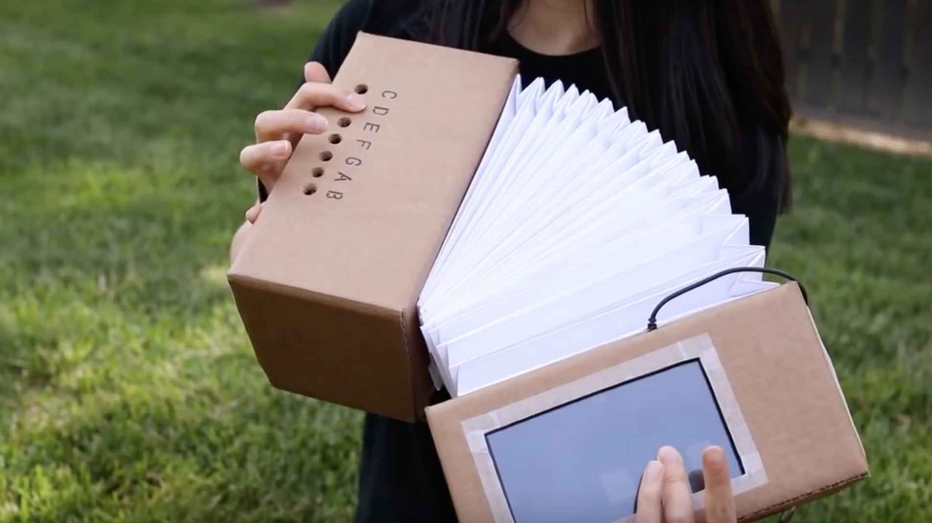 Image for Nintendo's Labo contest winners include a solar-driven cardboard accordion