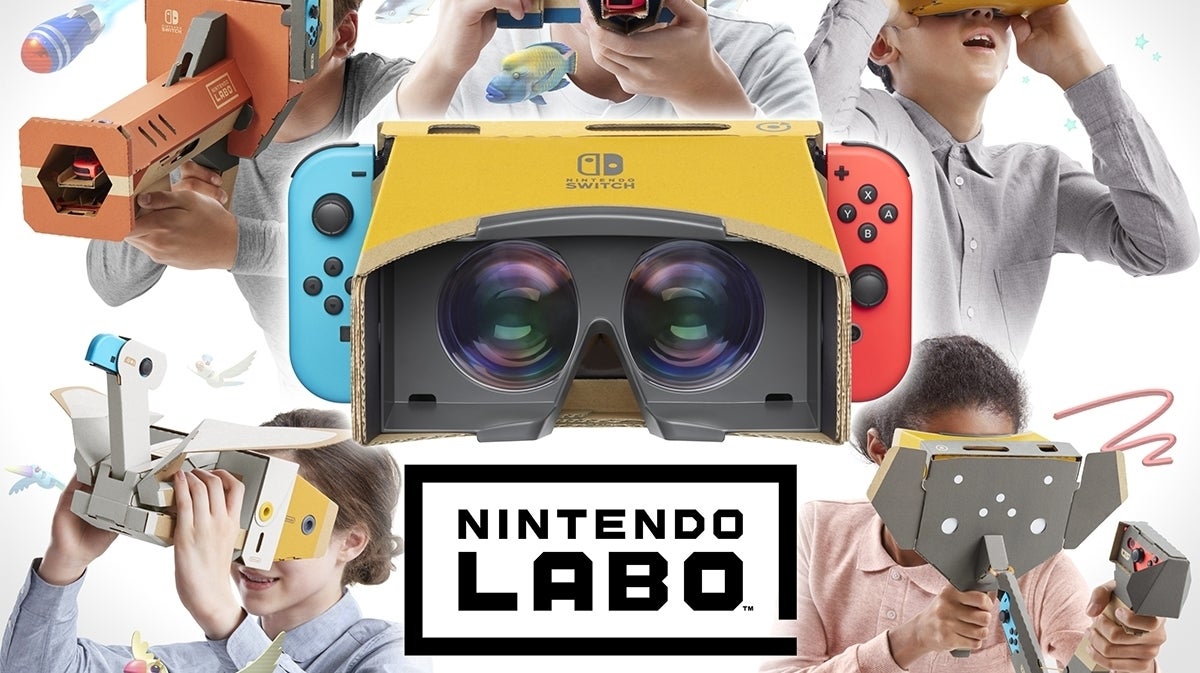 Afbeeldingen van Nintendo Labo VR Kit aangekondigd