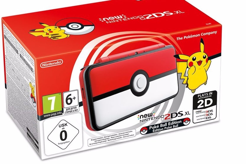 Image for Nintendo unveils a Pokémon themed New 2DS XL