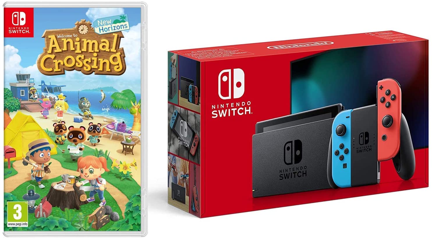 Image for The Nintendo Switch and Animal Crossing bundle is reduced again if you missed it on Prime Day