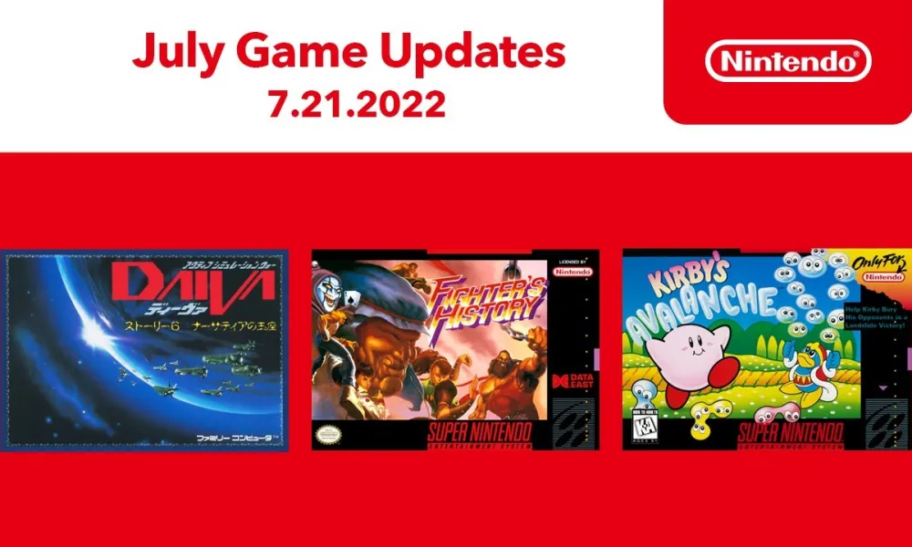 Imagen para Nintendo añade los juegos de NES y SNES de Nintendo Switch Online para el mes de julio