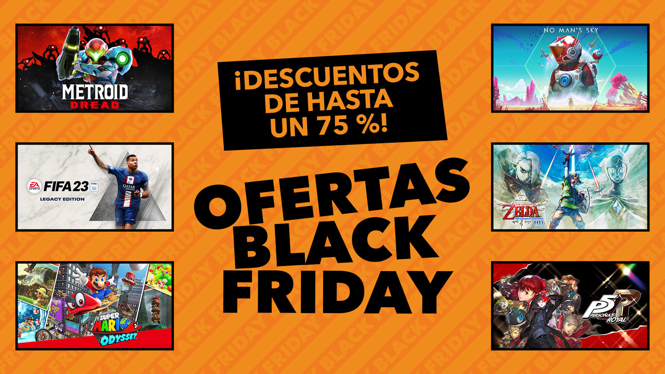 Imagen para Disponibles las ofertas de Nintendo para el Black Friday
