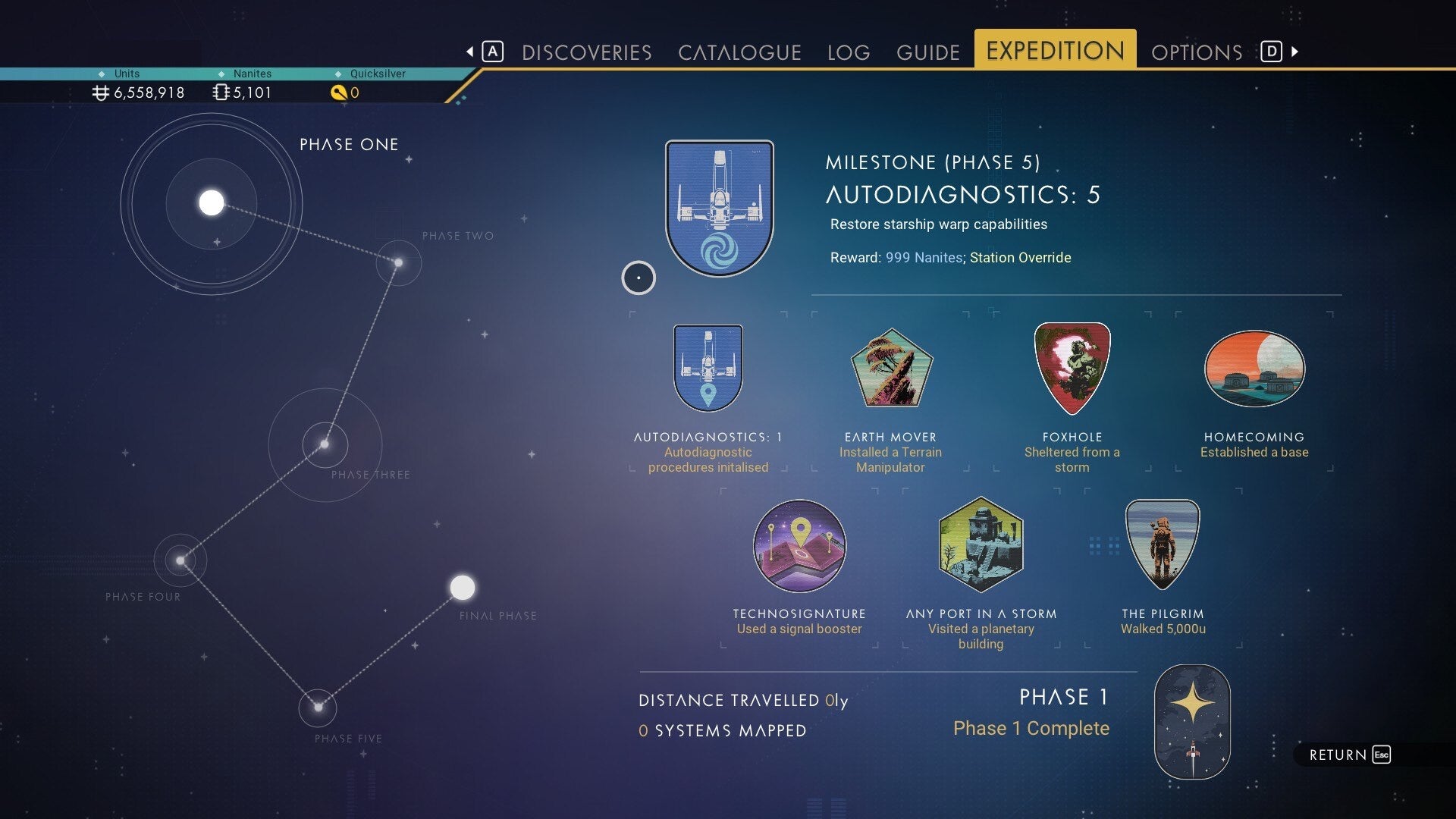 No Man s Sky s latest Expedition is a great re introduction to five years of updates - 99