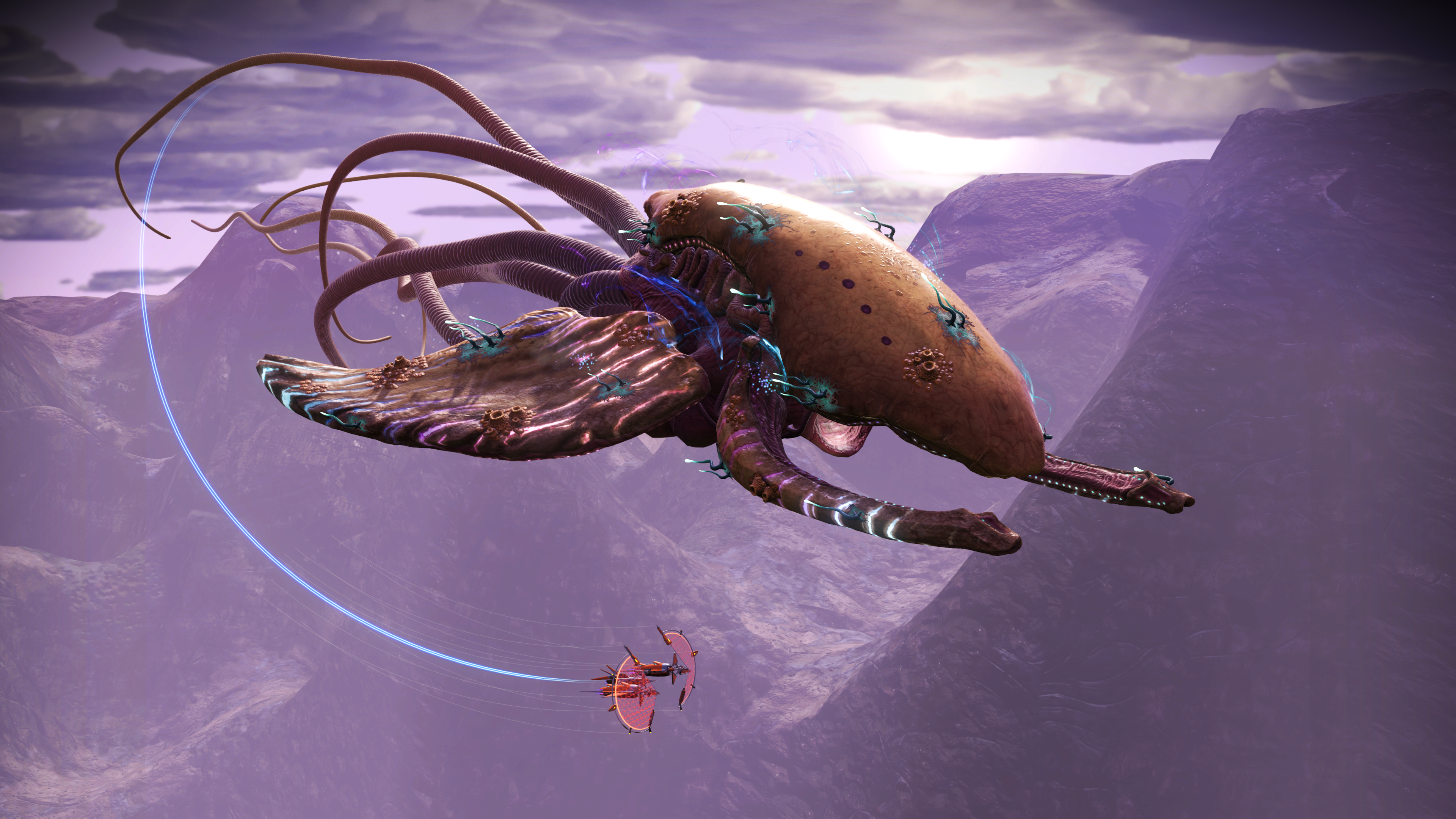 Image for No Man's Sky finally gets its space whales in new time-looping expedition