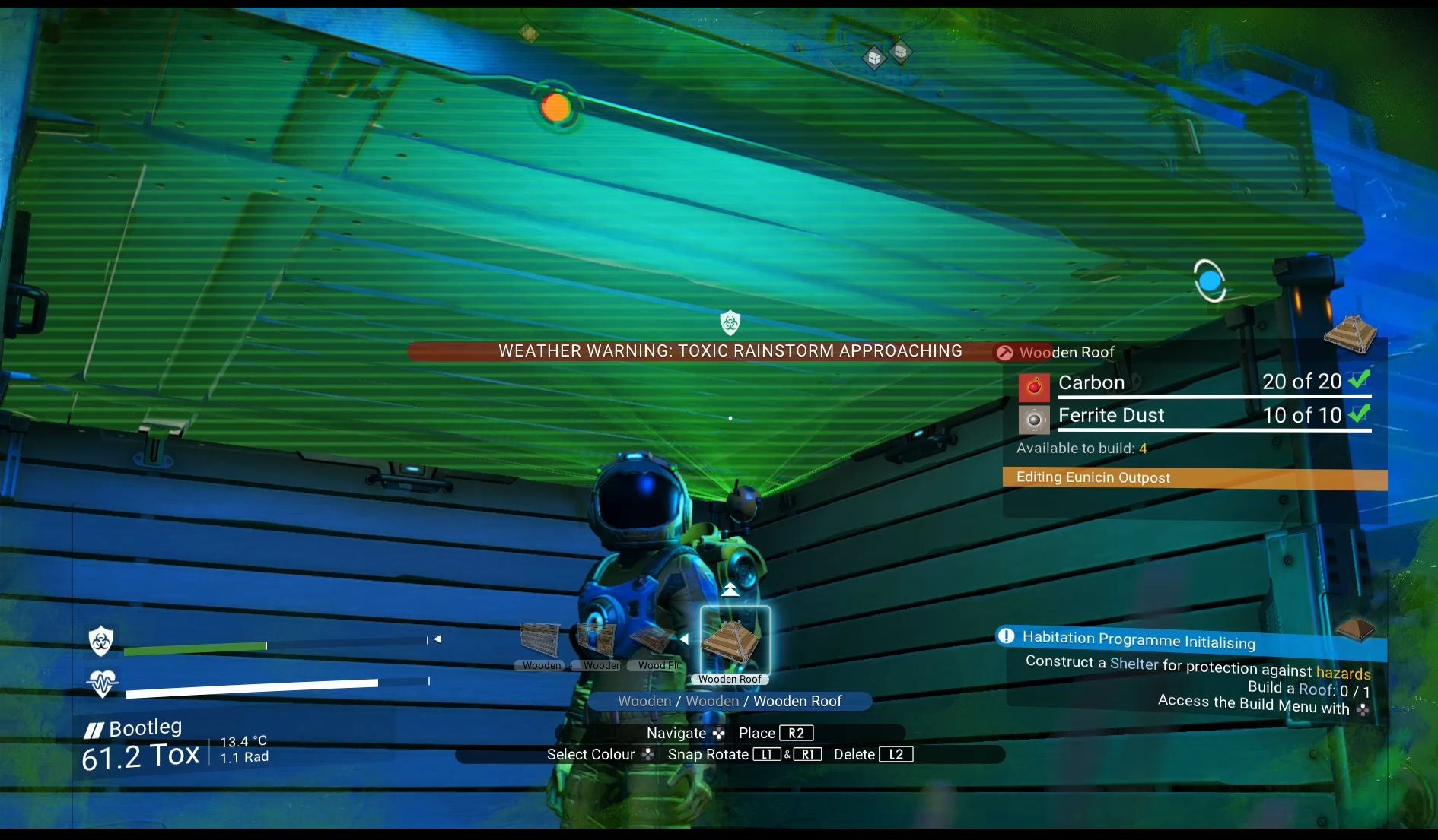 No Man s Sky Bases  How to build a Base Computer  Construction Research Unit and Base Teleport Module - 61