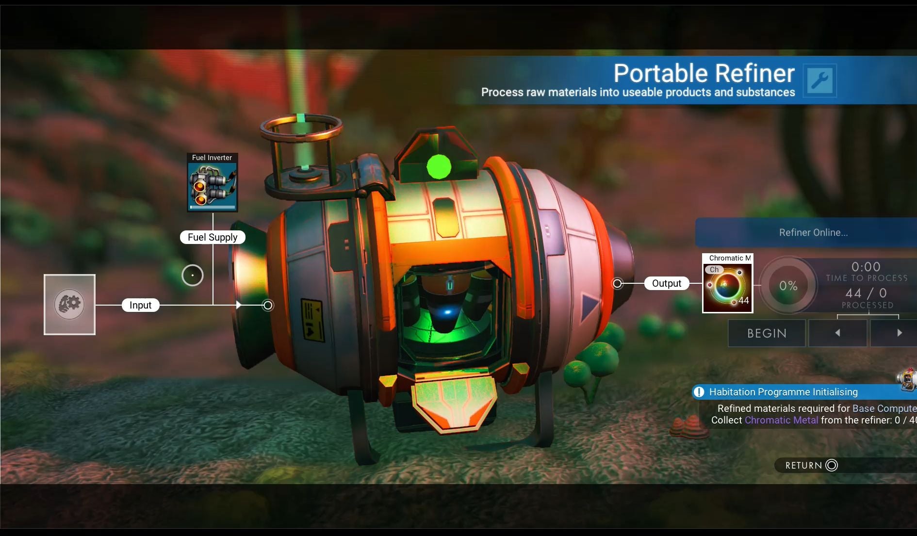 No Man s Sky Bases  How to build a Base Computer  Construction Research Unit and Base Teleport Module - 5