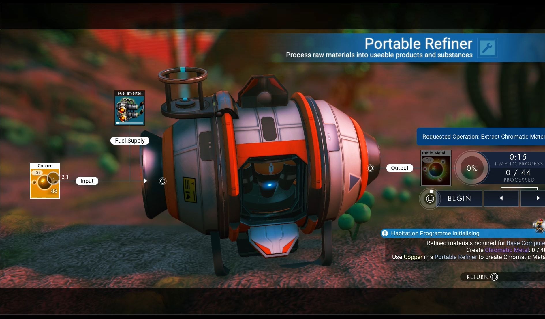 No Man s Sky Bases  How to build a Base Computer  Construction Research Unit and Base Teleport Module - 15