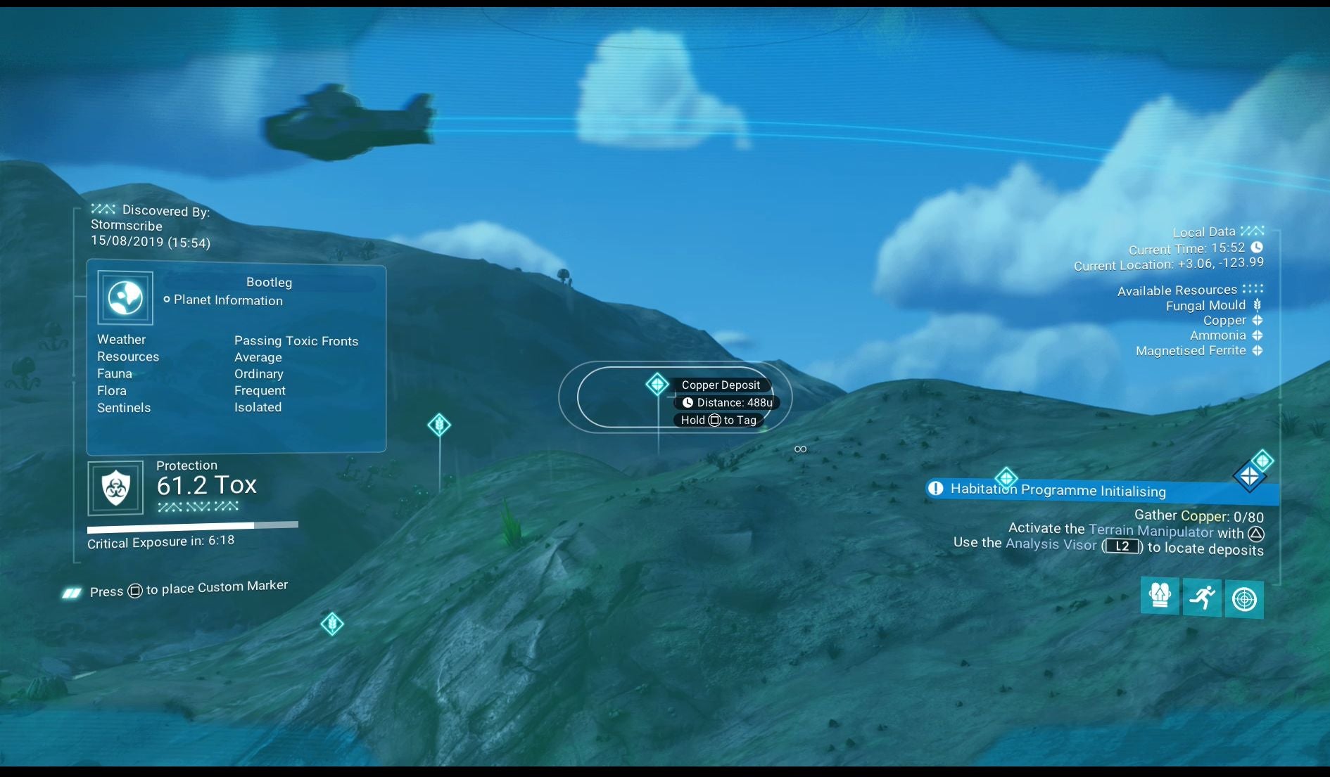 No Man s Sky Bases  How to build a Base Computer  Construction Research Unit and Base Teleport Module - 41