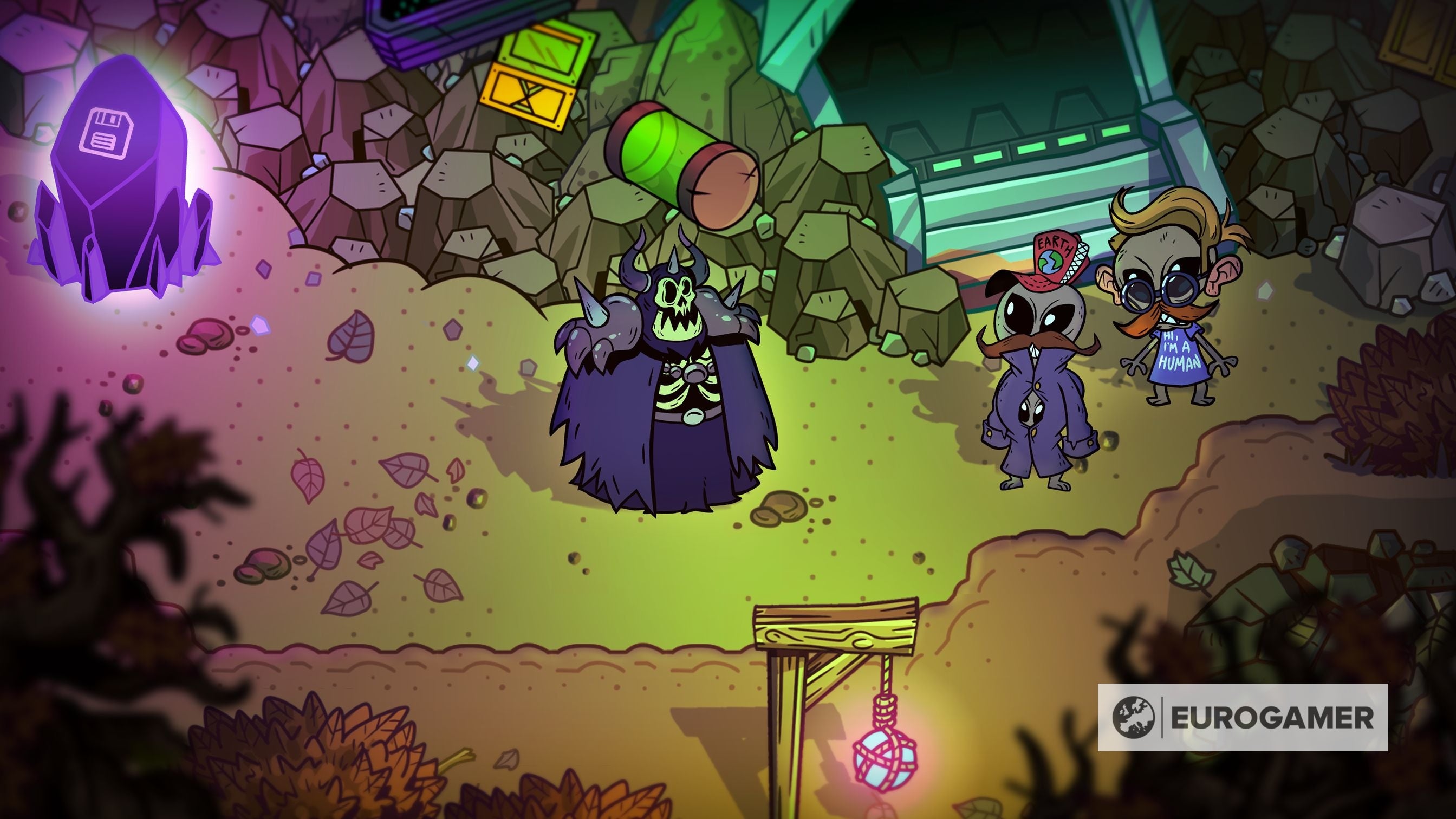 Drinkbox s Nobody Saves the World has all the lurid zip and levity of Guacamelee  with an RPG twist - 25