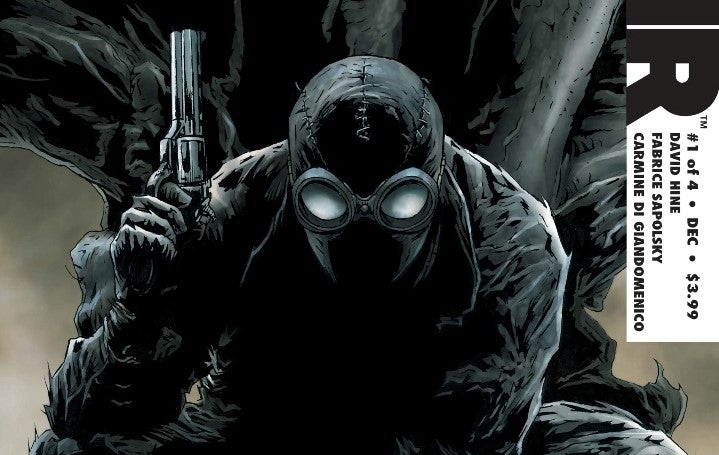 Cropped cover featuring Spider-Man Noir