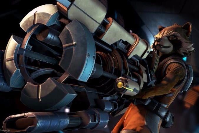 Image for Nolan North is Rocket in Telltale's Guardians of the Galaxy game