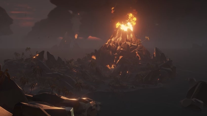 Imagem para Forsaken Shores traz ilha com vulcão a Sea of Thieves