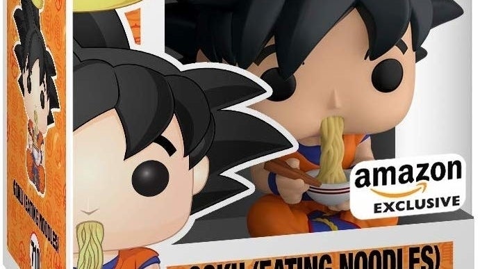 Imagem para Nova figura da Funko mostra Son Goku a comer Noodles