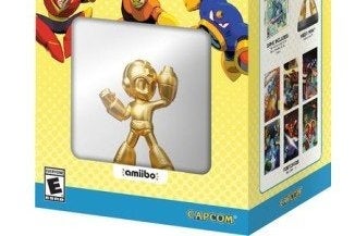 Image for Now there's a special edition gold Mega Man Amiibo