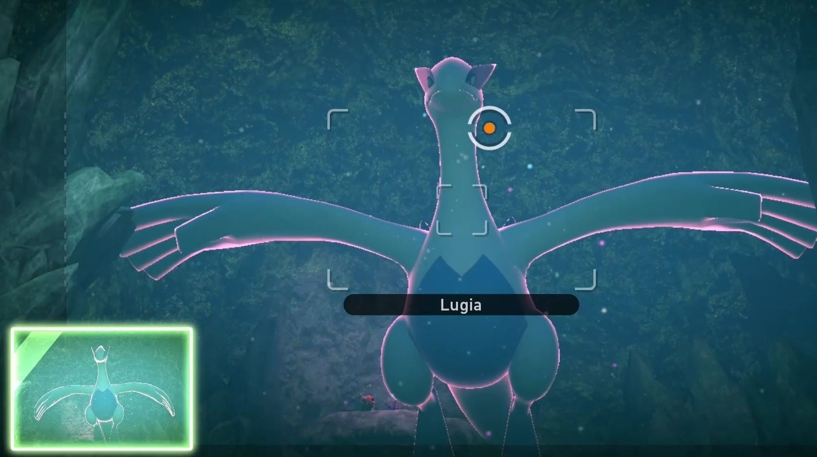 Imagem para New Pokémon Snap - localização de Lugia, como acordar Lugia e a missão Seafloor Roar