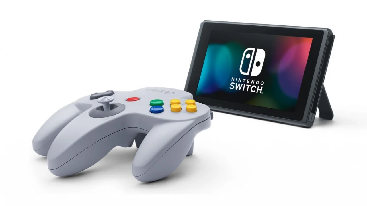 Switch N64 controller