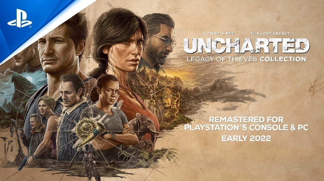 Obrazki dla Odświeżone Uncharted 4 i Zaginione Dziedzictwo zmierzają na PS5 i PC