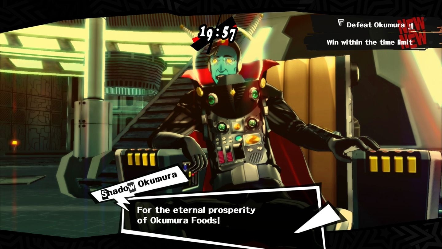 Persona 5: Okumura Palace dungeon - Barracks, Production Line, Transfer  Line, Okumura Execurobo MDL-ED boss in the Spaceport Palace | Eurogamer.net
