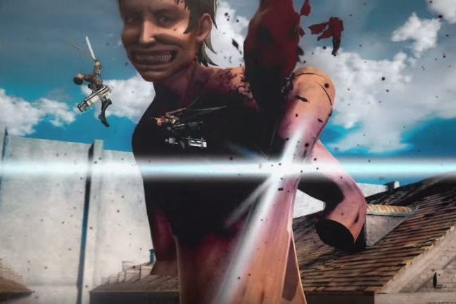 Image for Omega Force's Attack on Titan game looks bloody mental