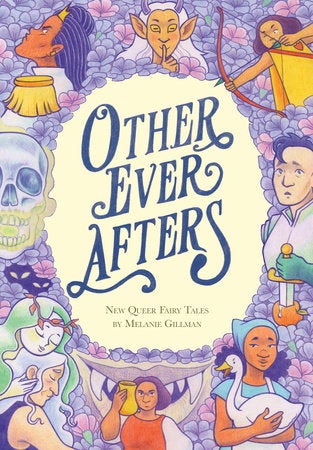 Other ever afters cover featuring characters from inside of the graphic novel on a purple background