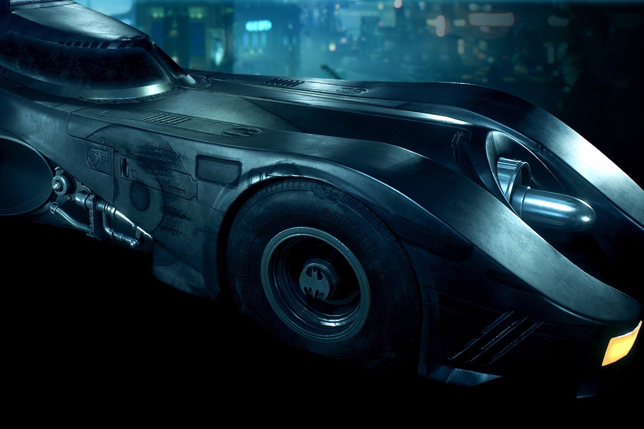 batmobile in action