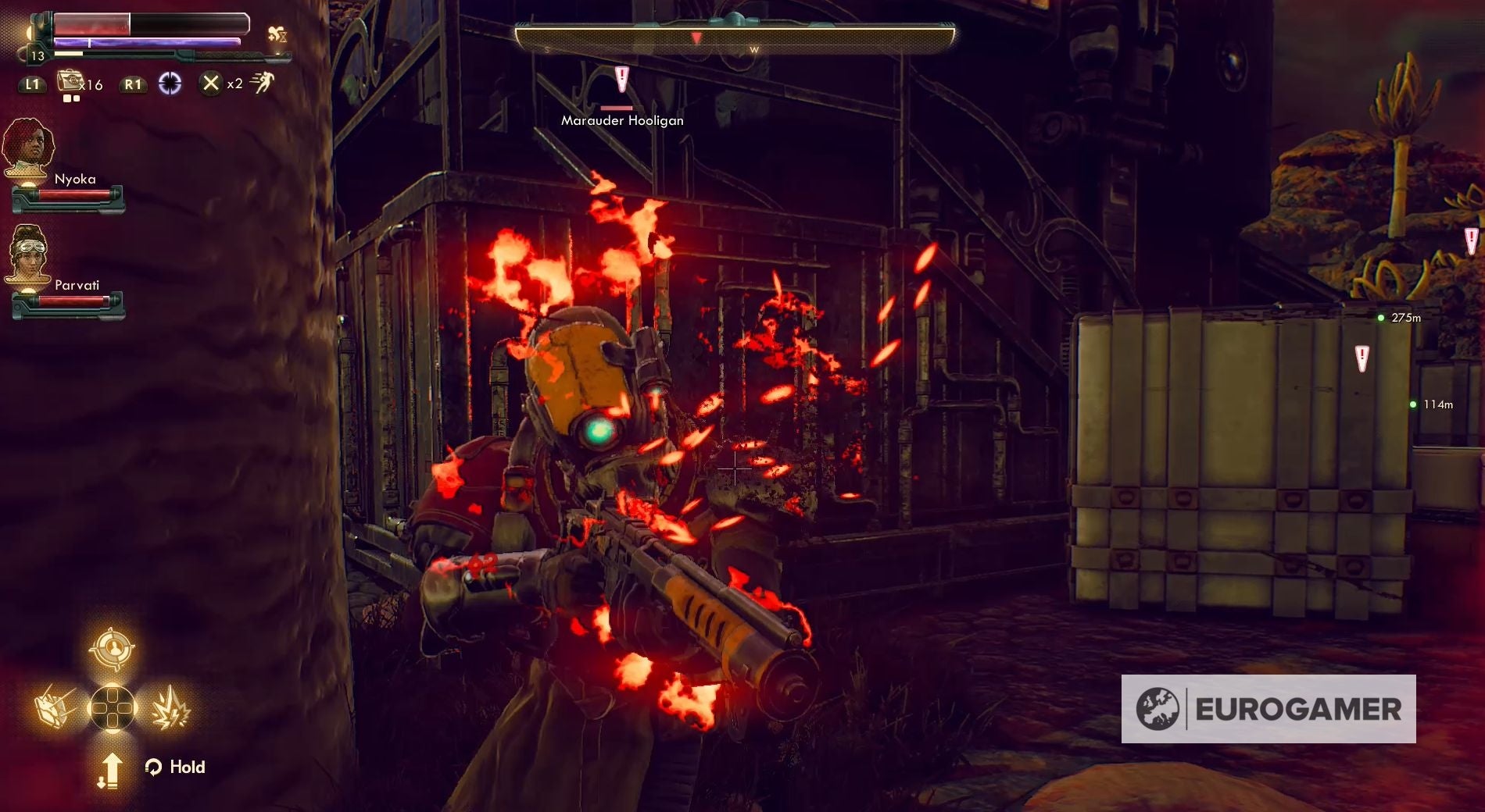 The Outer Worlds   Science Weapons explained  including the Prismatic Hammer  Gloop Gun and Shrink Ray - 46
