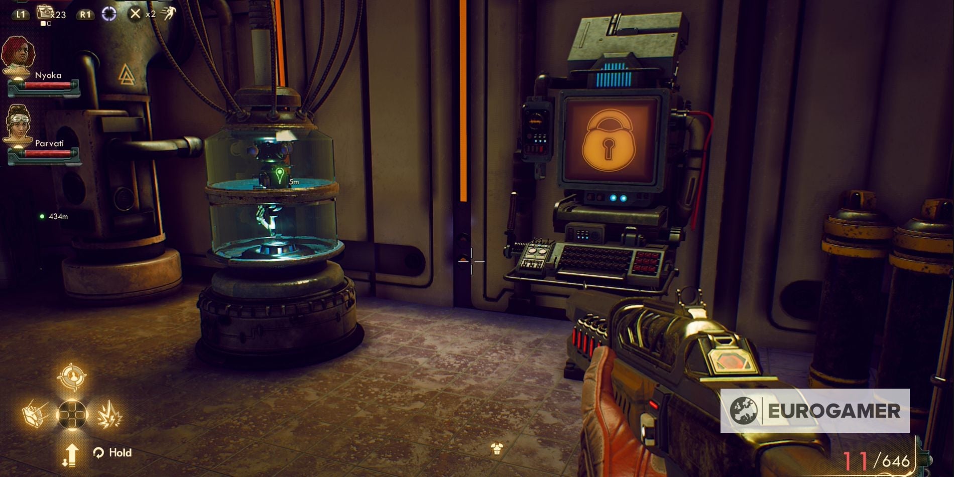 The Outer Worlds  Weapons From the Void mission   finding the Groundbreaker weapon explained - 9