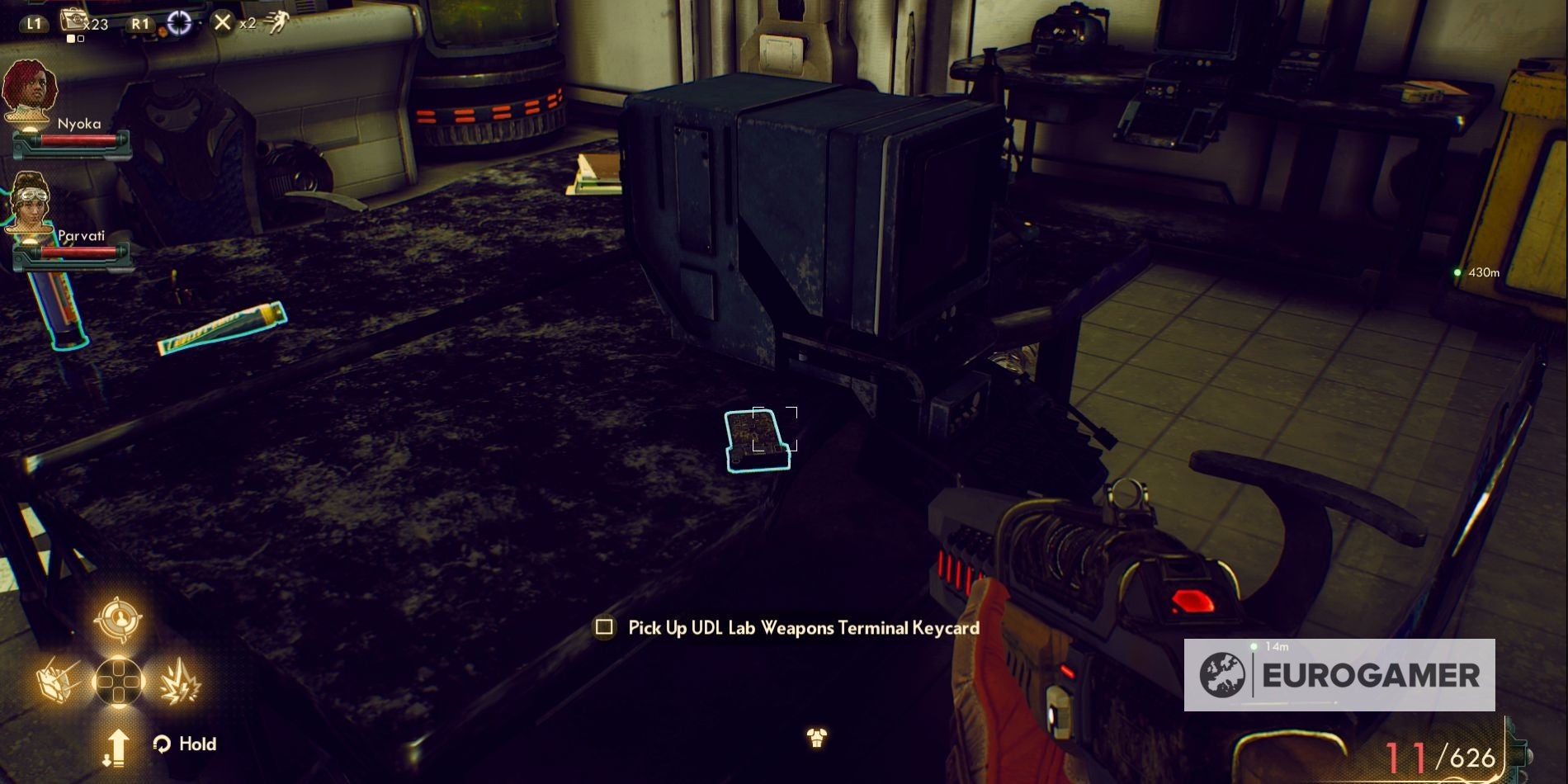 The Outer Worlds  Weapons From the Void mission   finding the Groundbreaker weapon explained - 68
