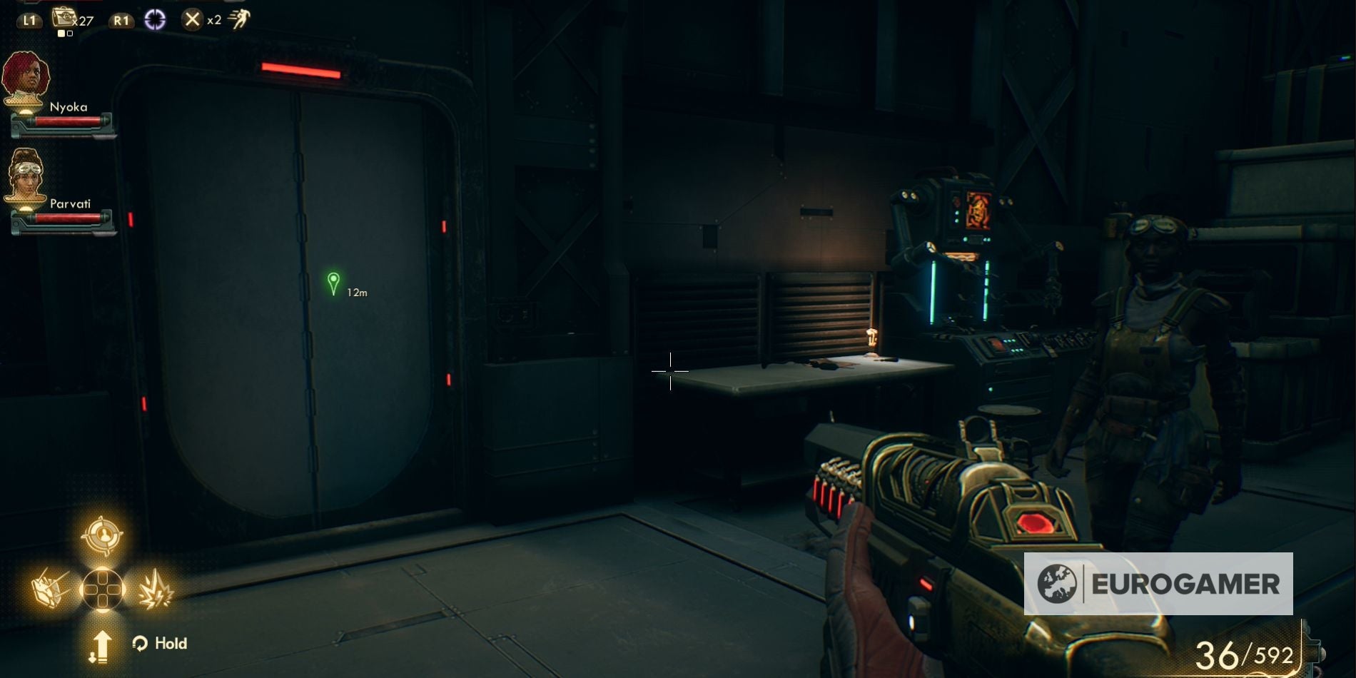 The Outer Worlds  Weapons From the Void mission   finding the Groundbreaker weapon explained - 69