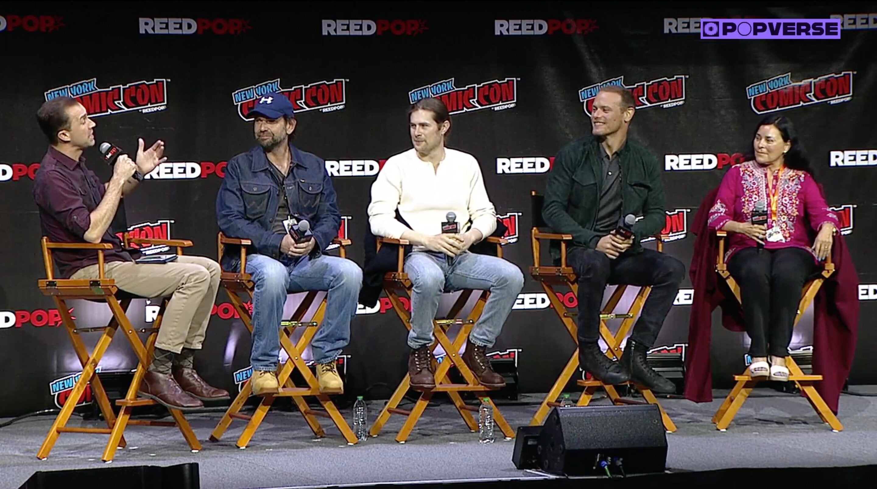 Image for Watch the Outlander panel from New York Comic Con with Sam Heughan, Duncan LaCroix, David Berry, and more
