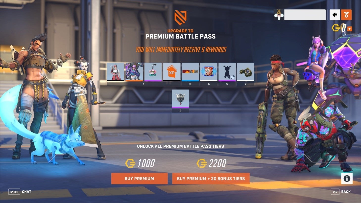 Overwatch 2 Season 1 Battle Pass skins list  how to unlock Kiriko and Mythic skin Cyber Demon - 59