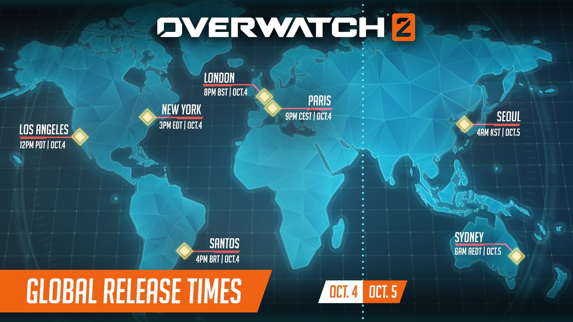 Overwatch 2 release times