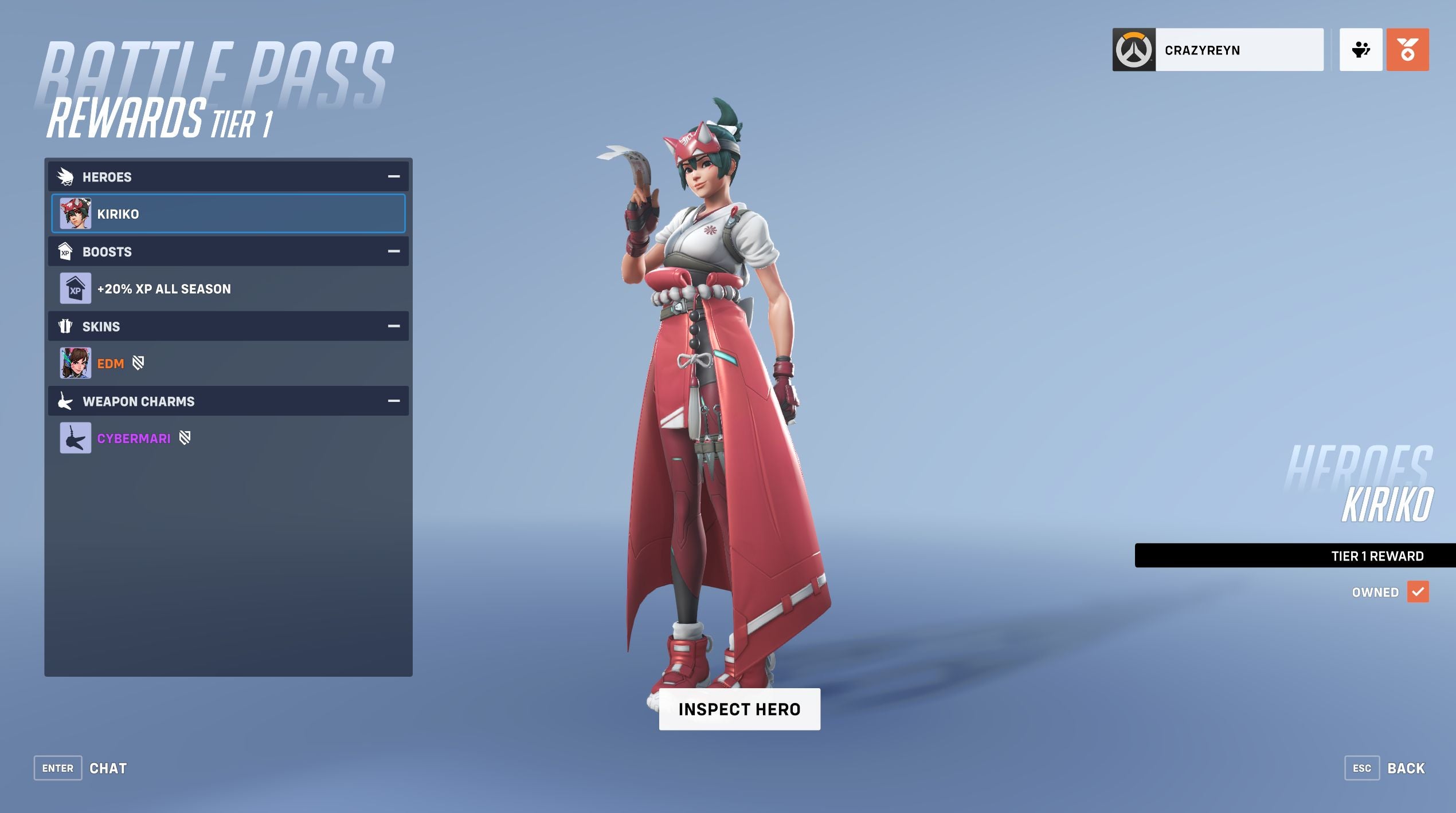 Overwatch 2 Season 1 Battle Pass skins list  how to unlock Kiriko and Mythic skin Cyber Demon - 31
