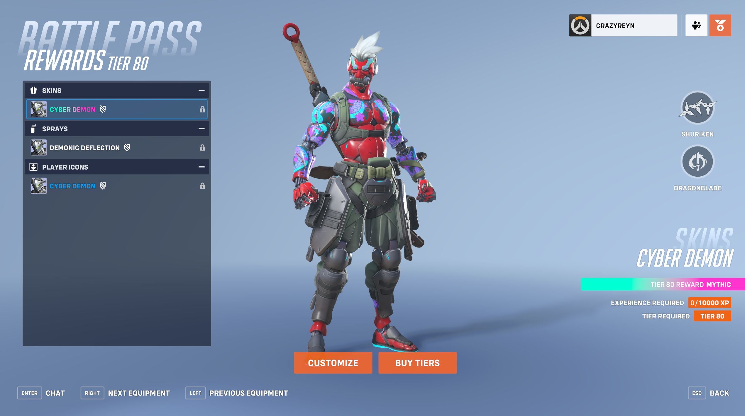 Overwatch 2 Season 1 Battle Pass skins list  how to unlock Kiriko and Mythic skin Cyber Demon - 1