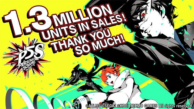 Imagen para Persona 5 Strikers supera los 1,3 millones de copias vendidas en todo el mundo