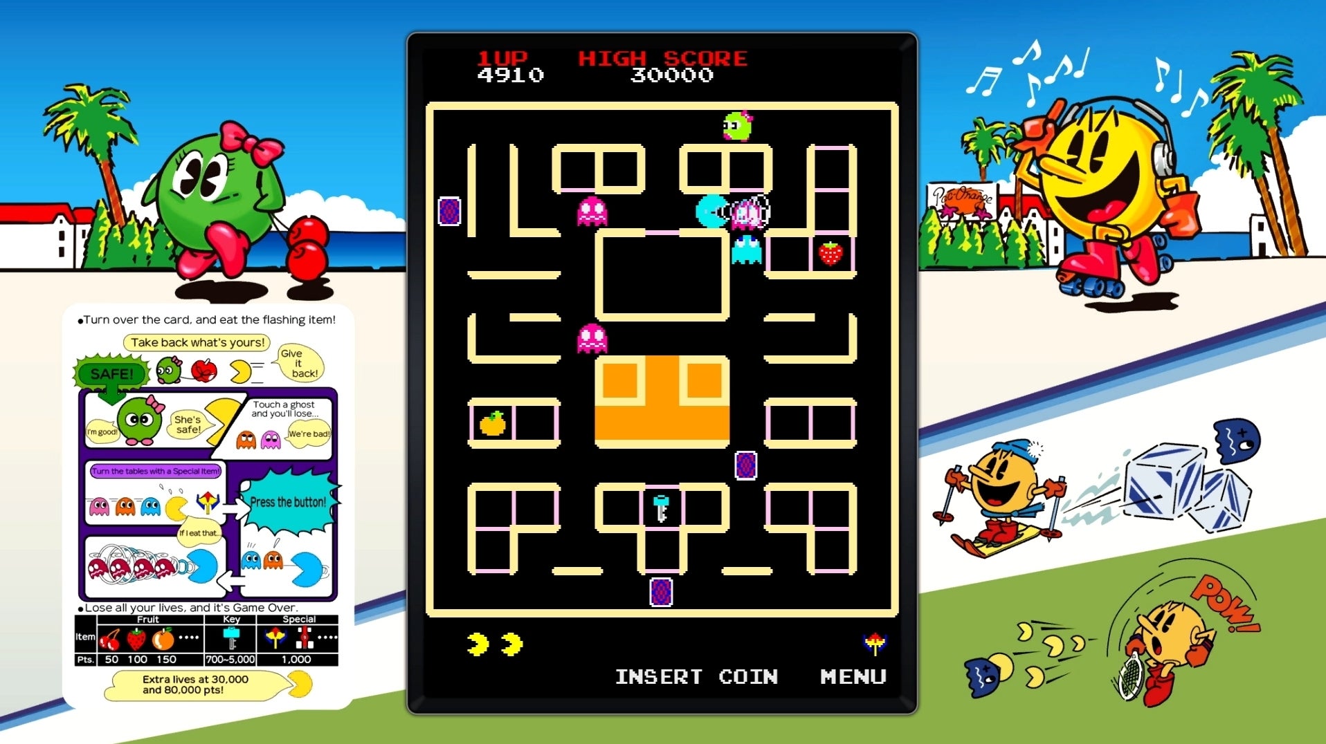 Image for Pac-Man Museum+ bundling together 14 games on PlayStation, Xbox, Switch, and PC