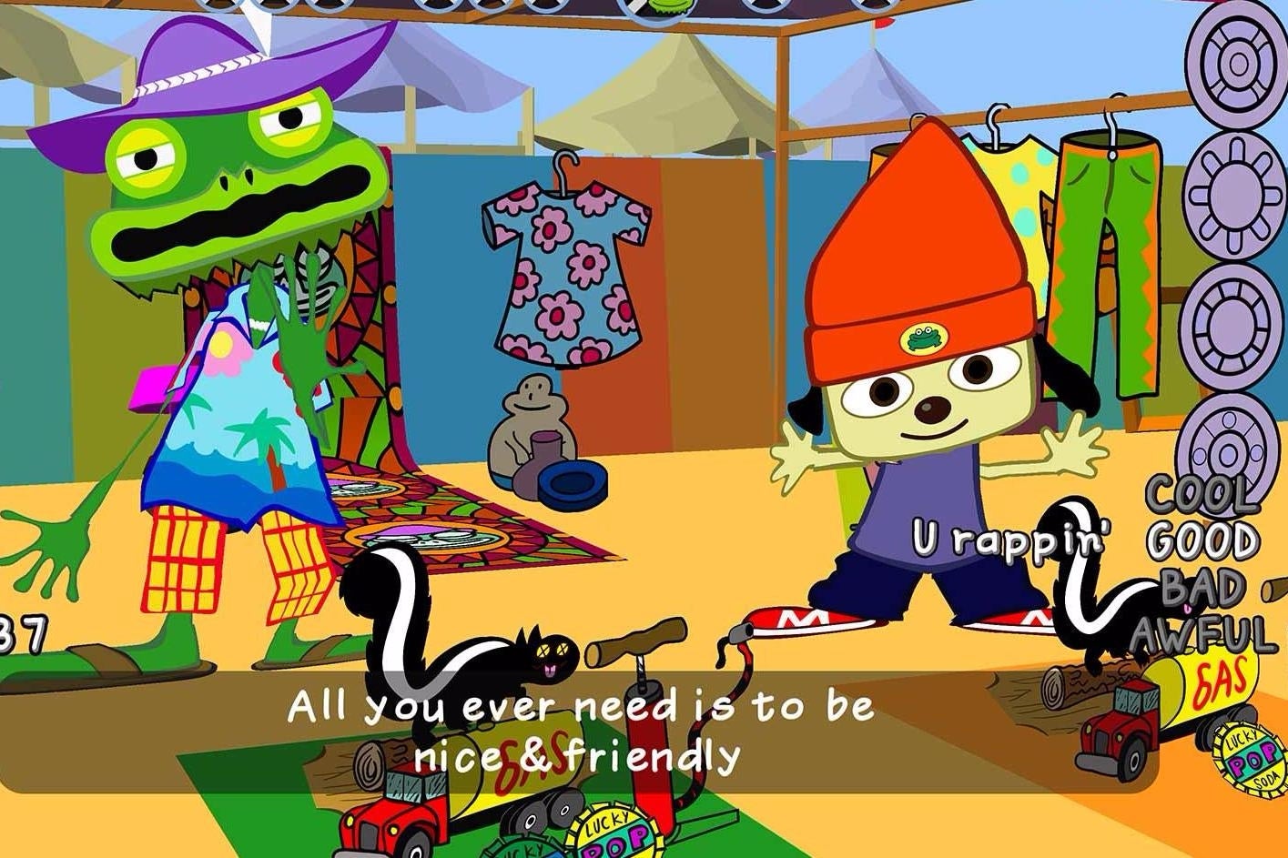 Image for PaRappa the Rapper Remastered release date set
