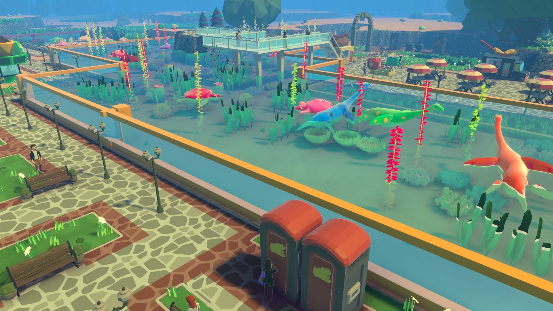 Image for Dino park sim Parkasaurus goes aquatic today with new Sea Monsters DLC