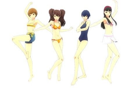 Imagem para Persona 4: Dancing All Night com DLC de fatos de banho