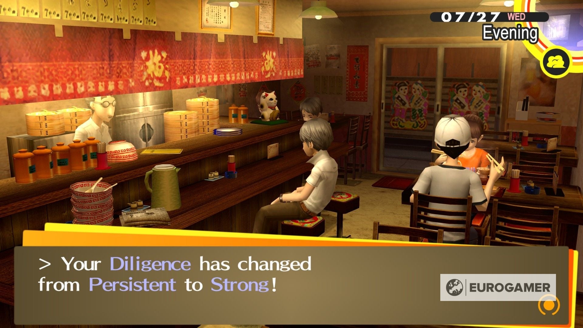 Persona 4 Golden Social Stats - Best ways to increase Knowledge, Diligence,  Courage, Expression and Understanding | Eurogamer.net