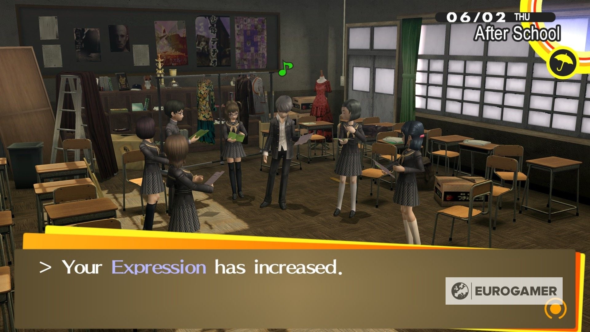 Persona 4 Golden Social Stats - Best ways to increase Knowledge, Diligence,  Courage, Expression and Understanding | Eurogamer.net