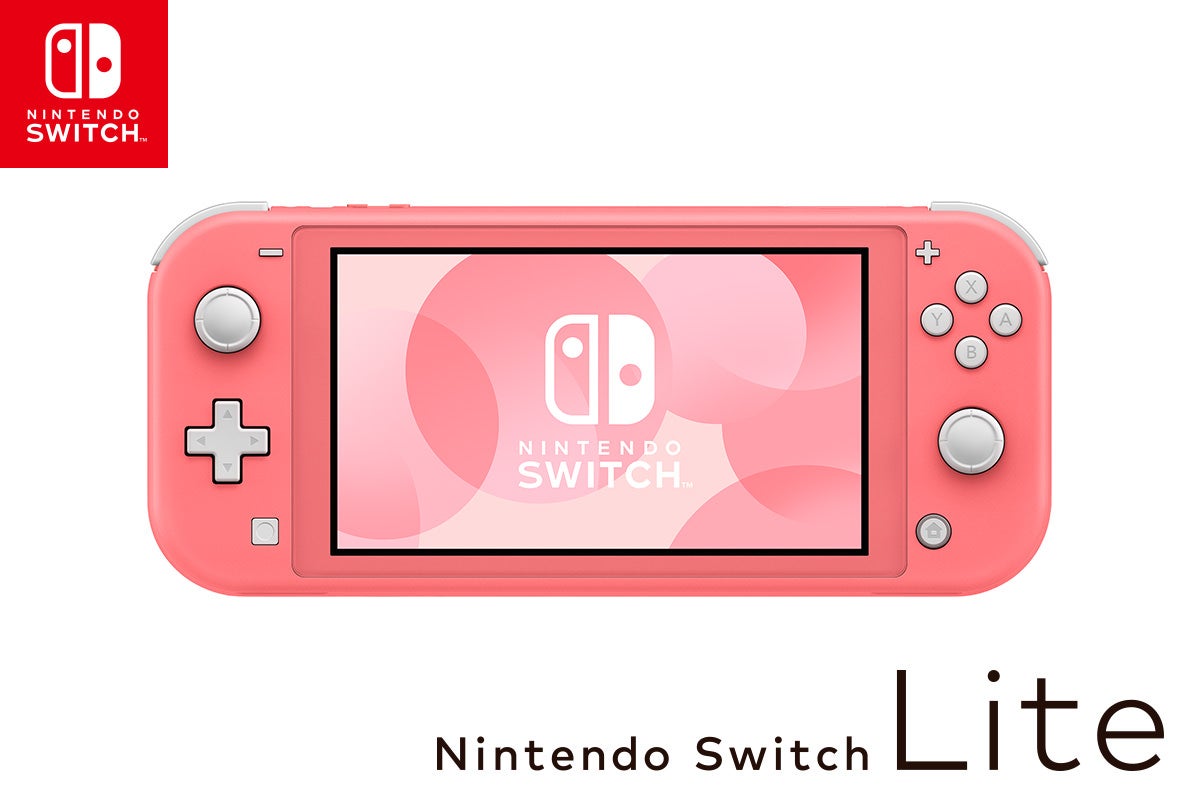Immagine di Nintendo Switch Lite color corallo si ispira ad Animal Crossing e alla primavera