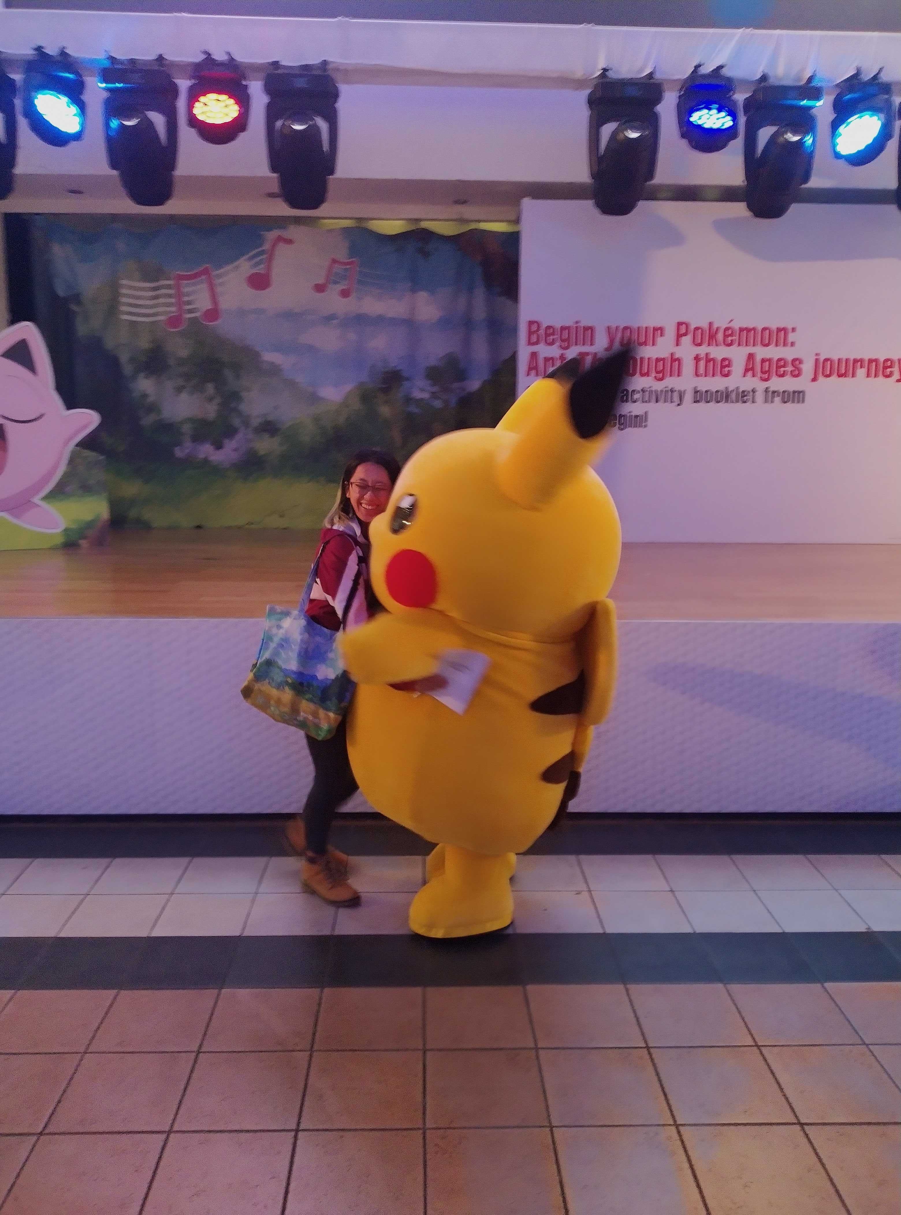 Pokémon: Art Through the Ages - Pikachu hugging me :o