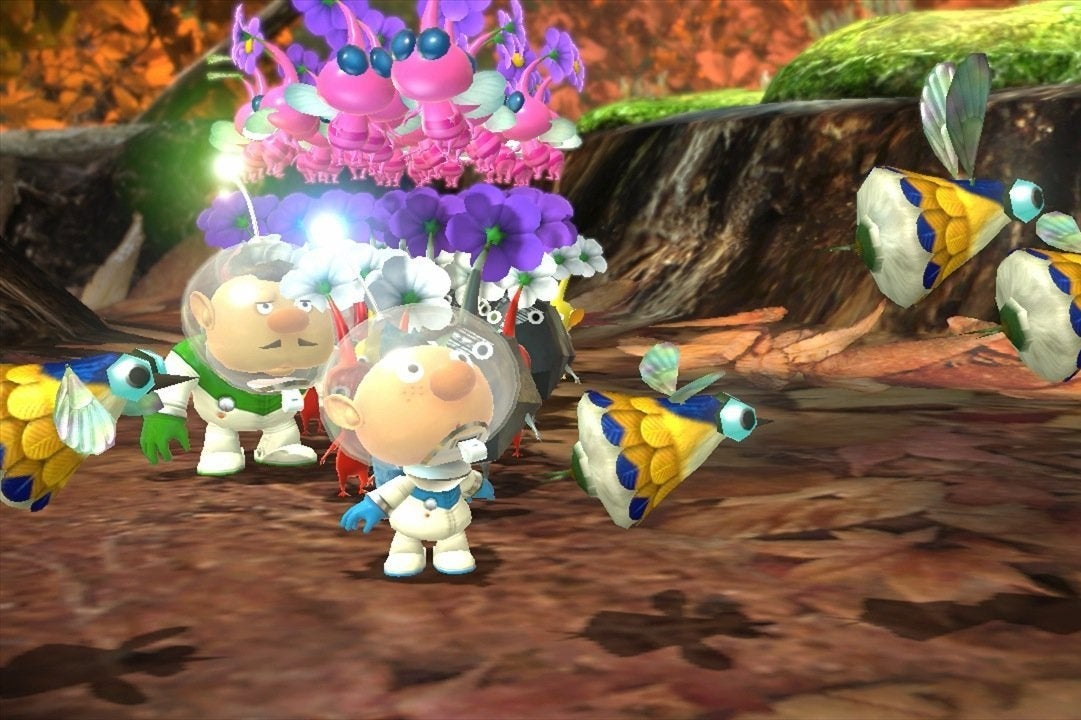 Image for Pikmin 3 adds new stylus control option