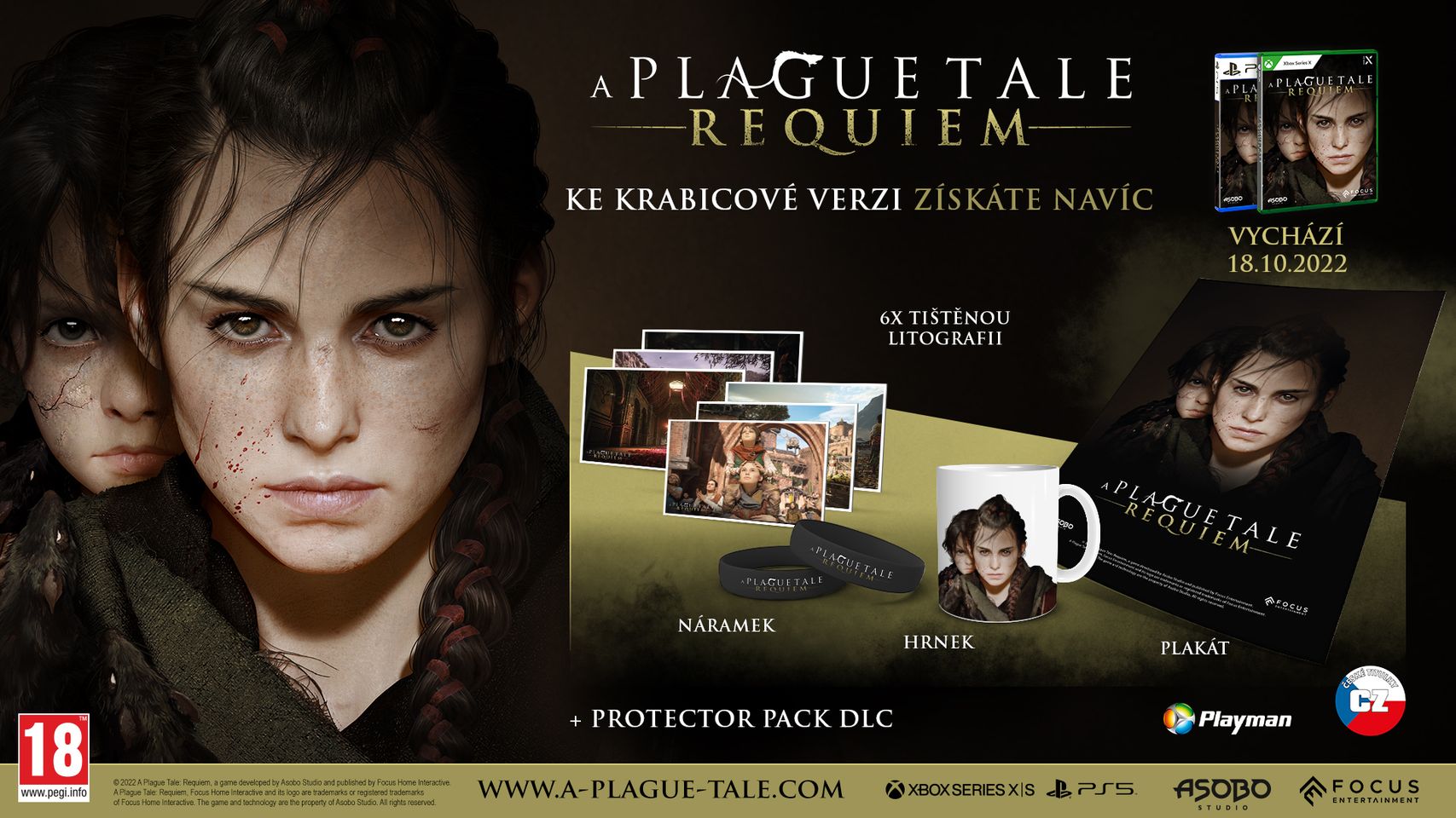 Image for Jaké budou bonusy ke krabicovce A Plague Tale: Requiem